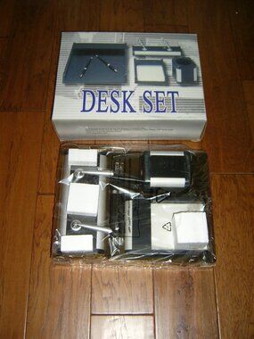 Vintage Office Desk Accessory Set in Box, NEW IN BOX